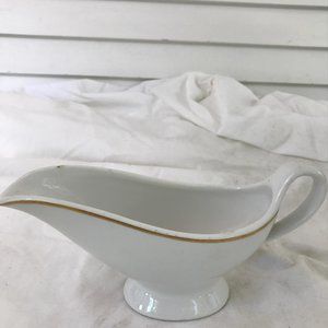 Mayer China 369 M white gravy boat tableware